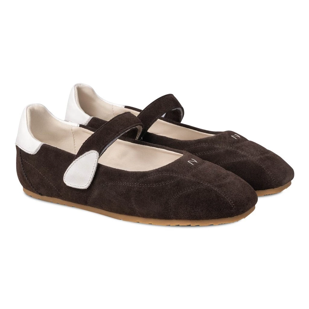   Nappa Milano Gail Ballet Sneakerina Wanita Brown