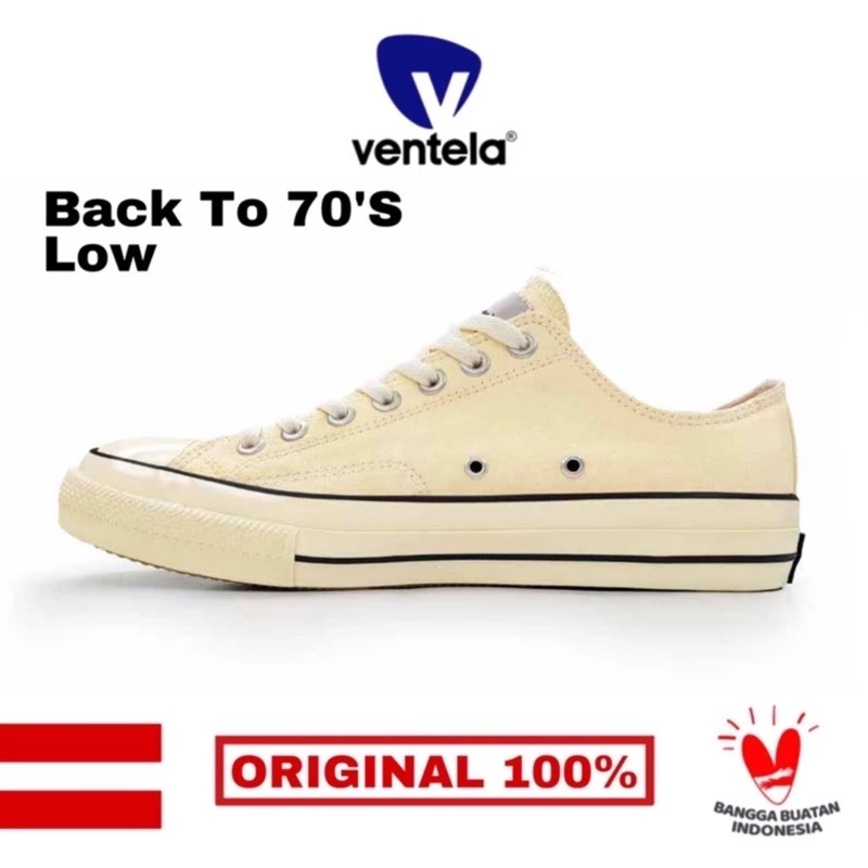 Ventela BTS 70s Low Sneakers Cream