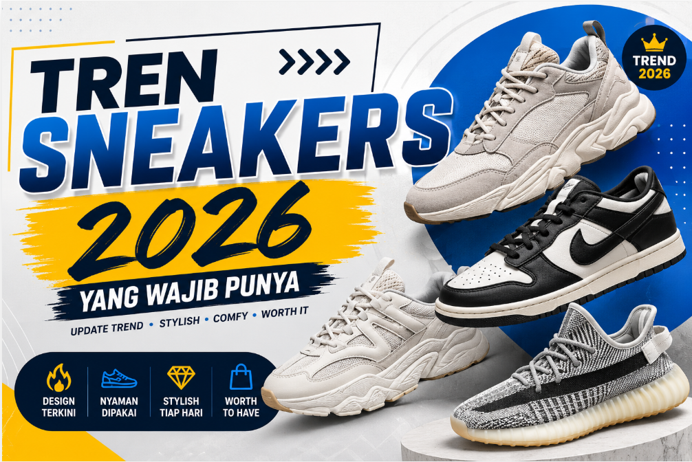 Tren Sneakers 2026 yang Wajib Punya