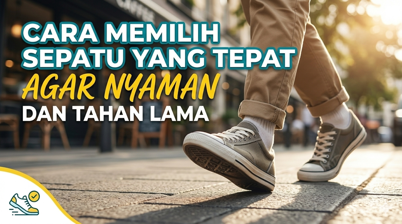 Cara Memilih Sepatu yang Tepat agar Nyaman dan Tahan Lama