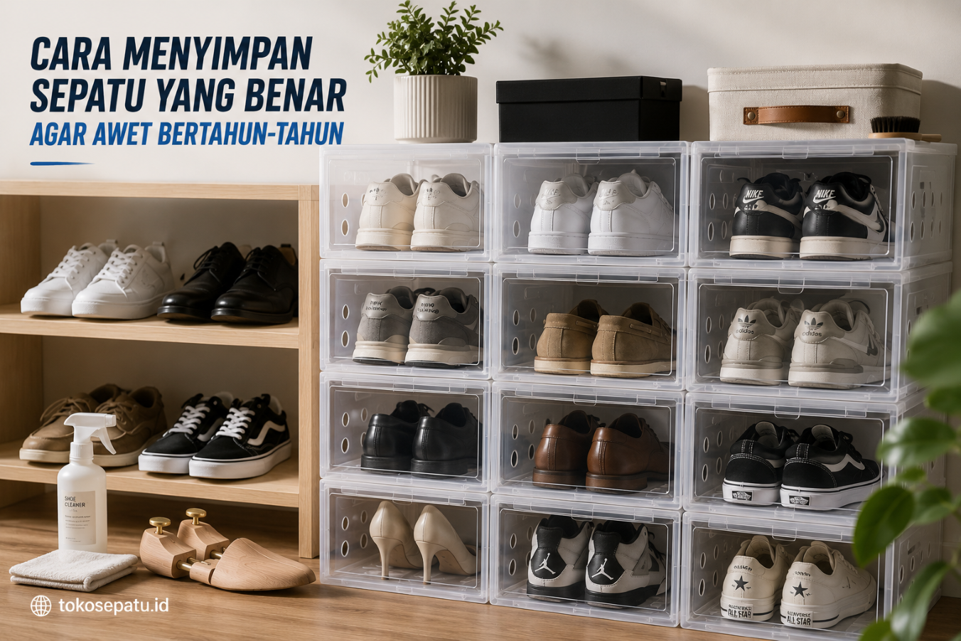Cara Menyimpan Sepatu yang Benar agar Awet Bertahun-tahun
