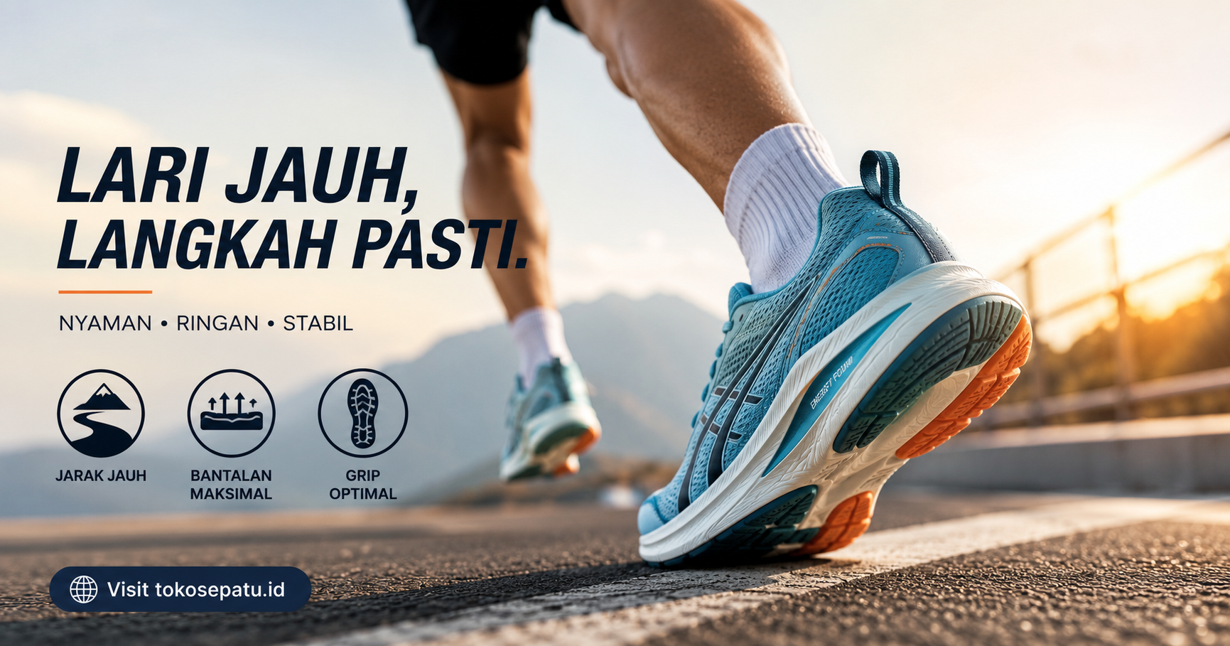 Sepatu Lari Jarak Jauh & Marathon: Mana yang Benar-Benar Cocok?